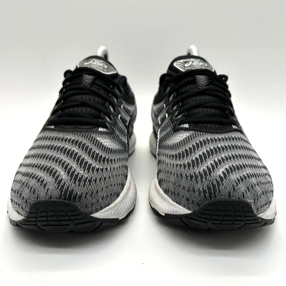 ASICS Gel-Nimbus 22 Shoes Womens 9 Wide Black White‎ Running Sneakers 1012A586